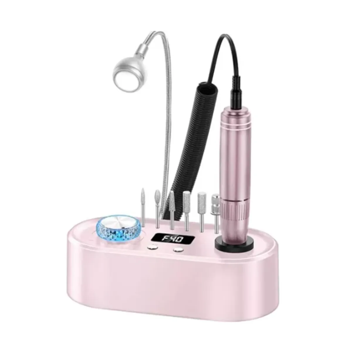 GENERICO - Torno Maquina Uñas Profesional 40000rpm Manicure Pedicure