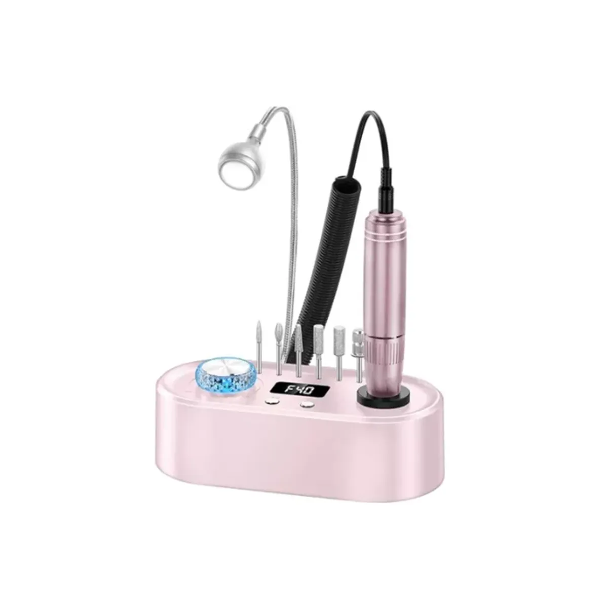 GENERICO - Torno Maquina Uñas Profesional 40000rpm Manicure Pedicure