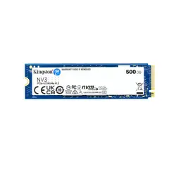 KINGSTON - Unidad SSD NV3, 500GB, M.2 2280, NVMe PCIe 4.0 x4