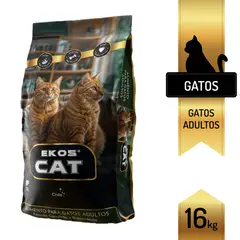 TRESKO - Alimento EkosCat gato adulto 16Kg