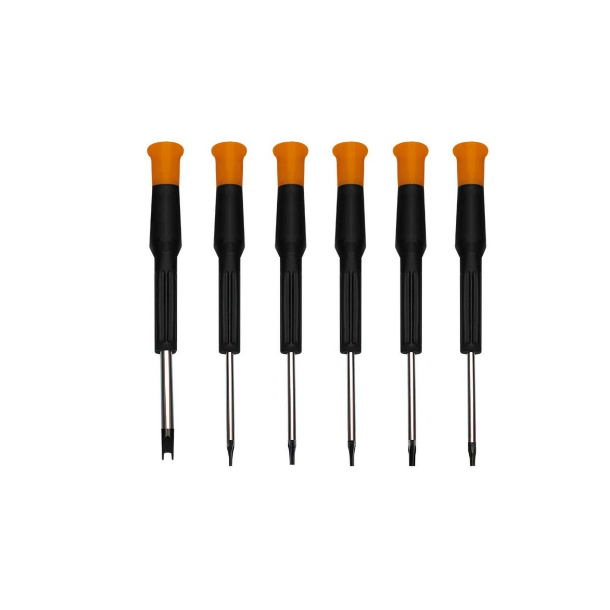 GENERICO - Juego Destornilladores Precisión Tork / Relojero 6 Piezas