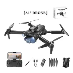 GENERICO - Dron A13 Cámara Profesional con Fibra de Carbono
