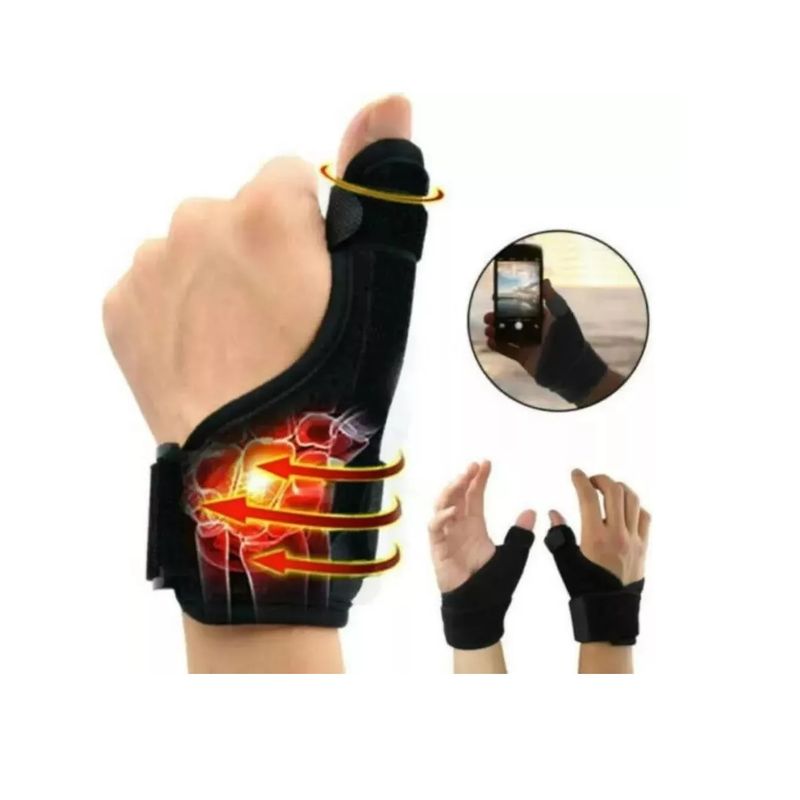 GENERICO - Muñequera Con Inmovilizador De Dedo Pulgar Soporte Férula