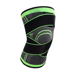 AOLIKES - Rodillera Compresión Elasticada Deportiva Ajustable Velcros