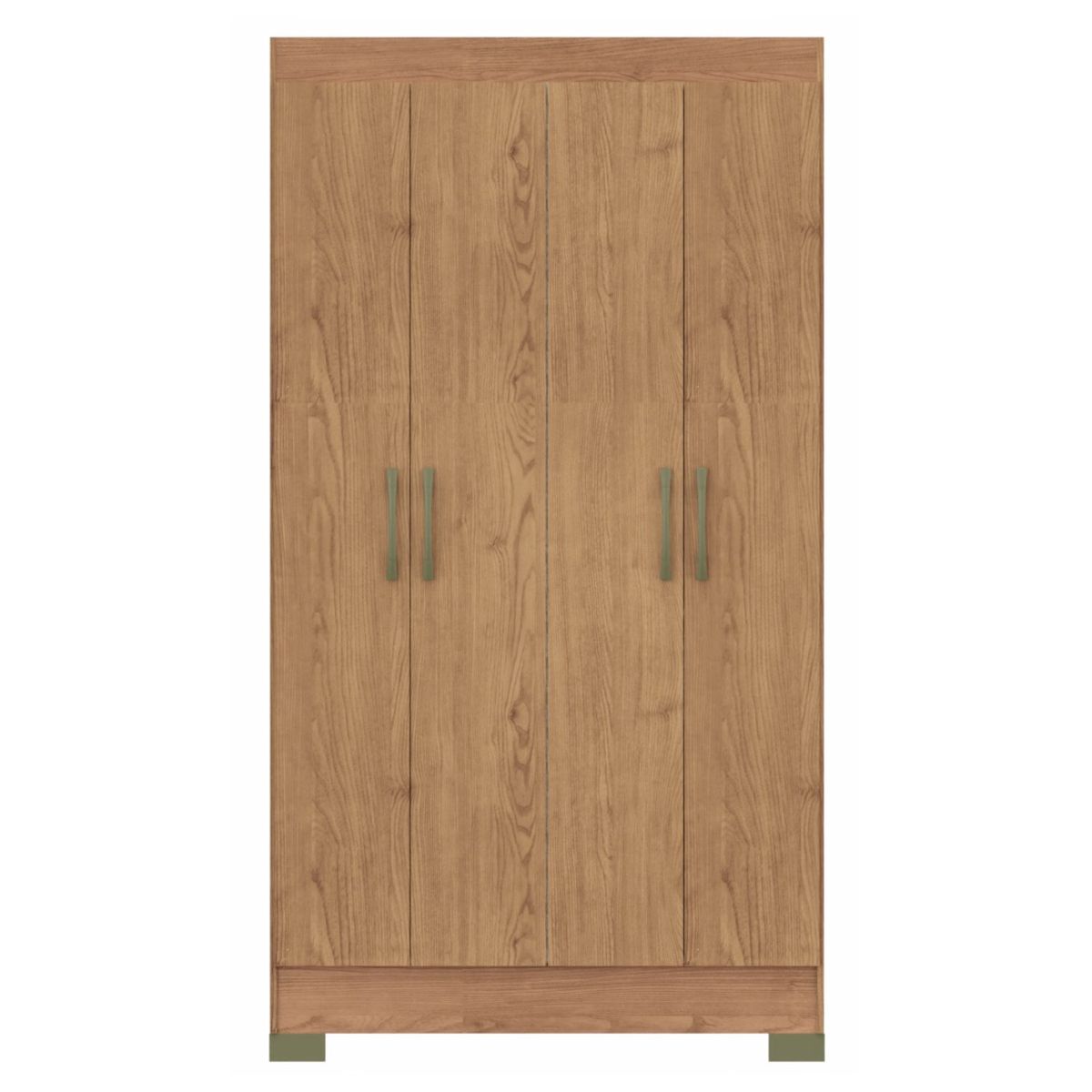 VEKKAHOME - CLOSET ROMA BROWN 4P.