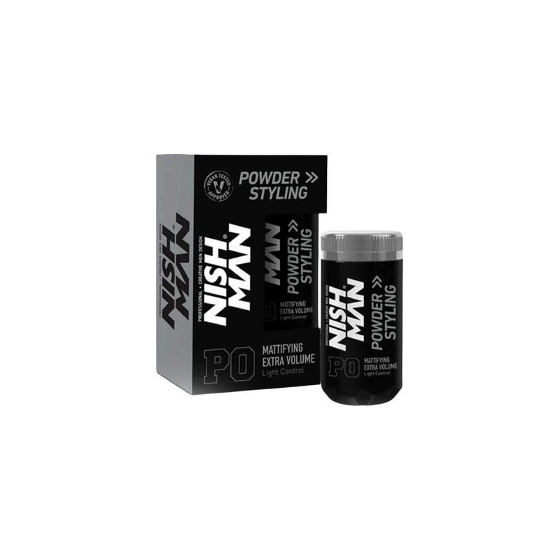 GENERICO - NishMan Polvo Para Peinar P0 Texturizante Matte Powder 20g