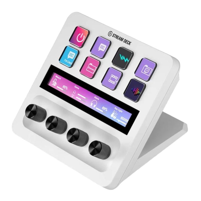 ELGATO - Stream Deck Elgato 8 botones Blanco