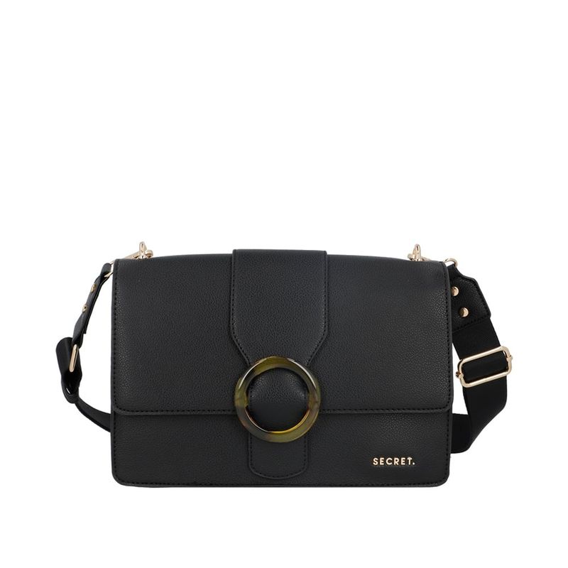 SECRET - Bandolera Secret Gracia SS25 M Negro