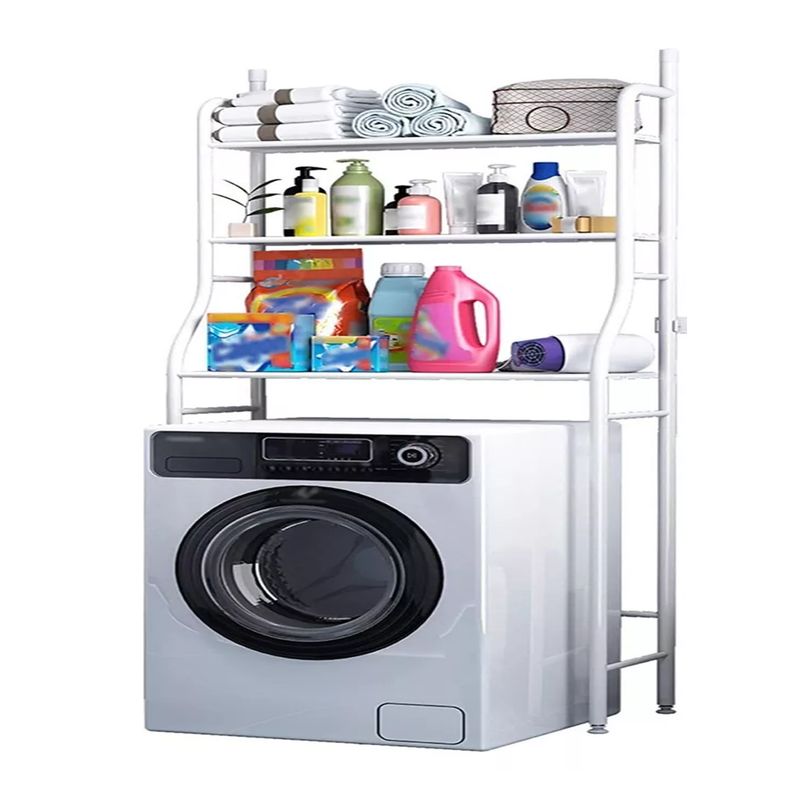GENERICO - Estante Organizador 3 Niveles Metal Baño Lavandería Lavadora