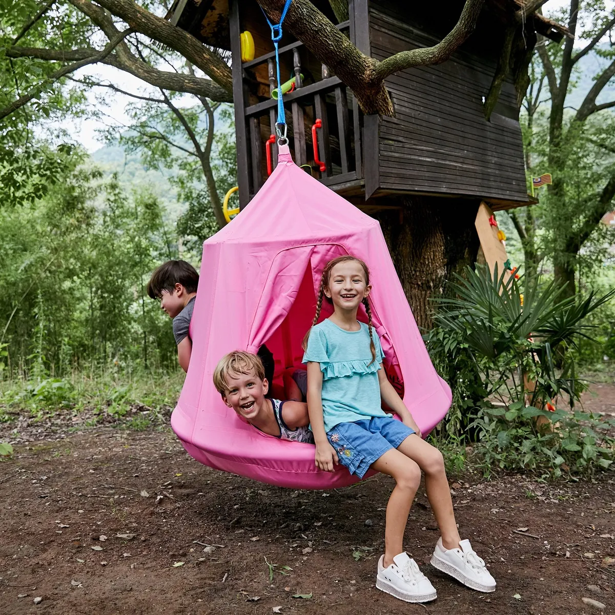 HOBBY MARKET - Columpio Refugio Rosa