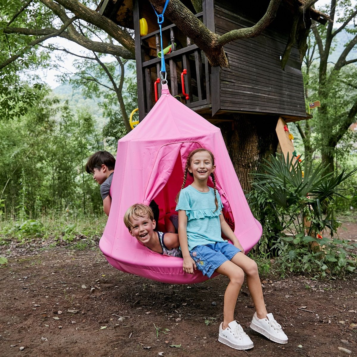 HOBBY MARKET - Columpio Refugio Rosa