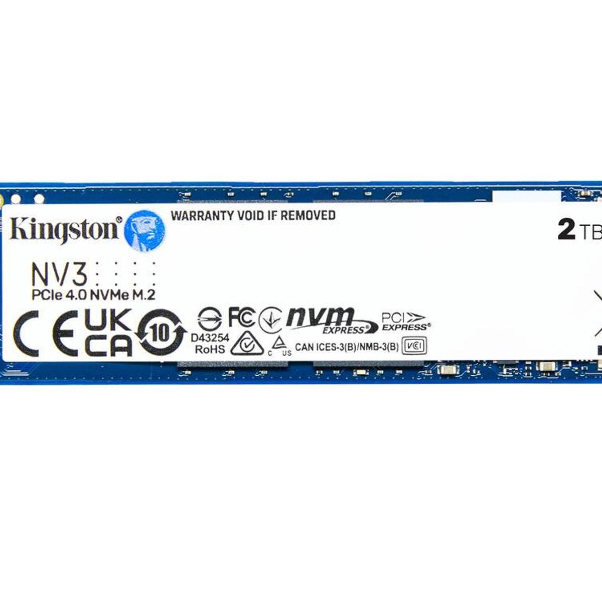 KINGSTON - Unidad SSD Kingston NV3, 2TB, M.2 2280, NVMe PCIe 4.0 x4