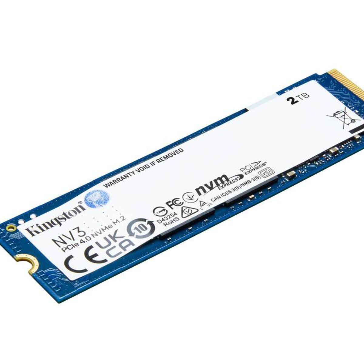KINGSTON - Unidad SSD Kingston NV3, 2TB, M.2 2280, NVMe PCIe 4.0 x4