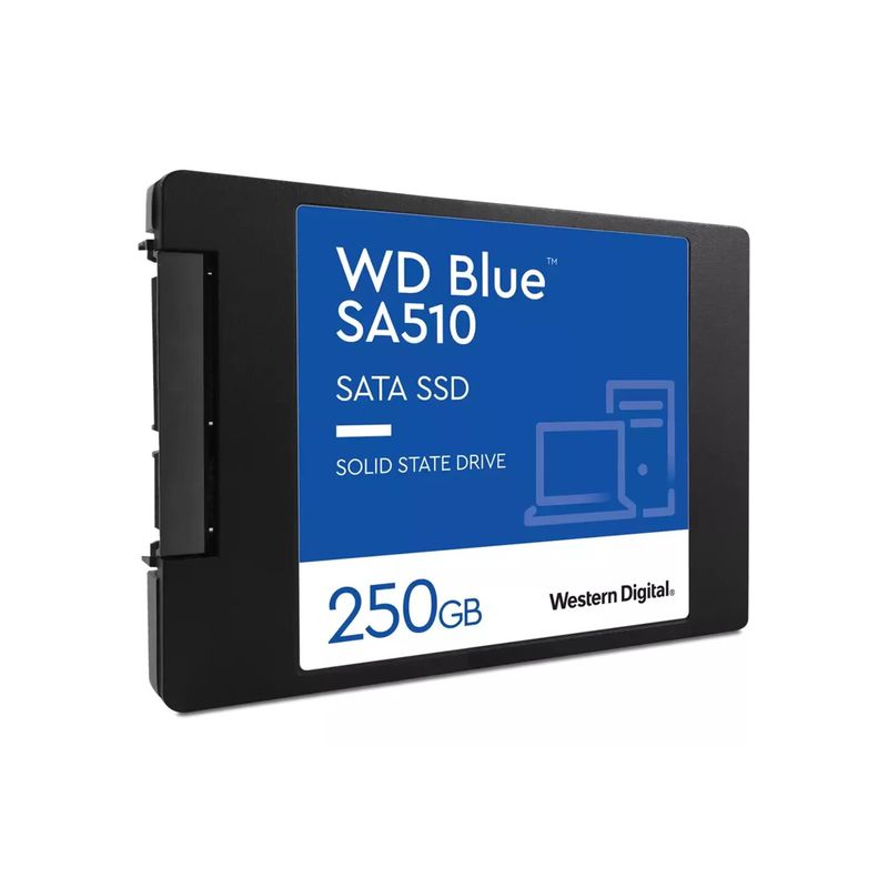WESTERN DIGITAL - Disco Estado Sólido Western Digital SA510 Blue 250GB SSD - Azul