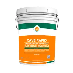 CAVE - RAPID - Acelerante de fraguado para mezclas cementicias 20Kg