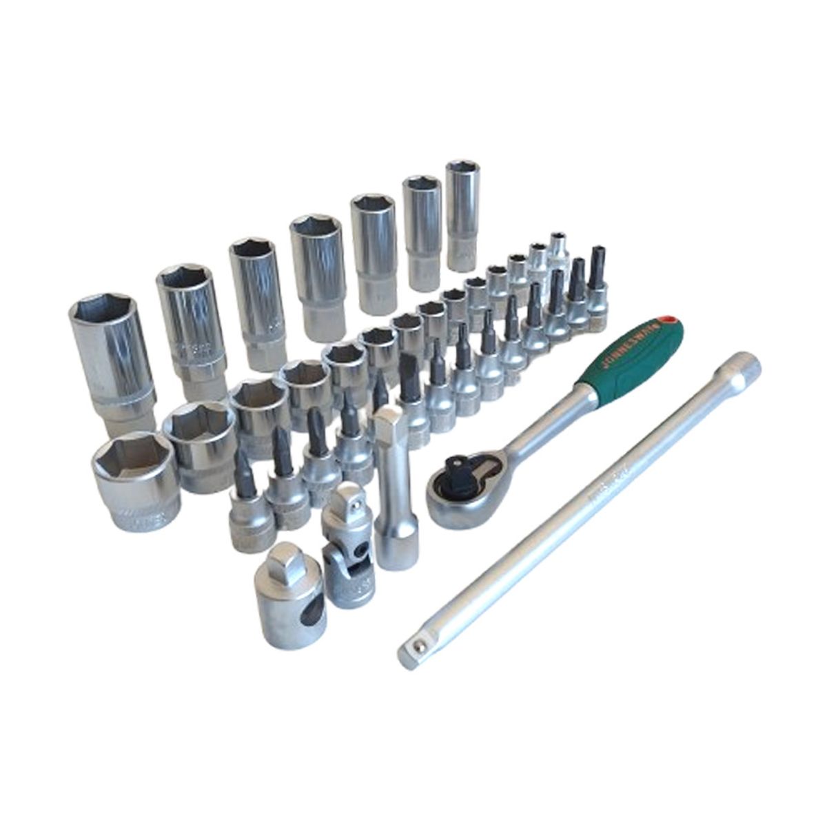 JONNESWAY - Juego de Dados Hexagonales Jonnesway 3/8 - 41 Pzs