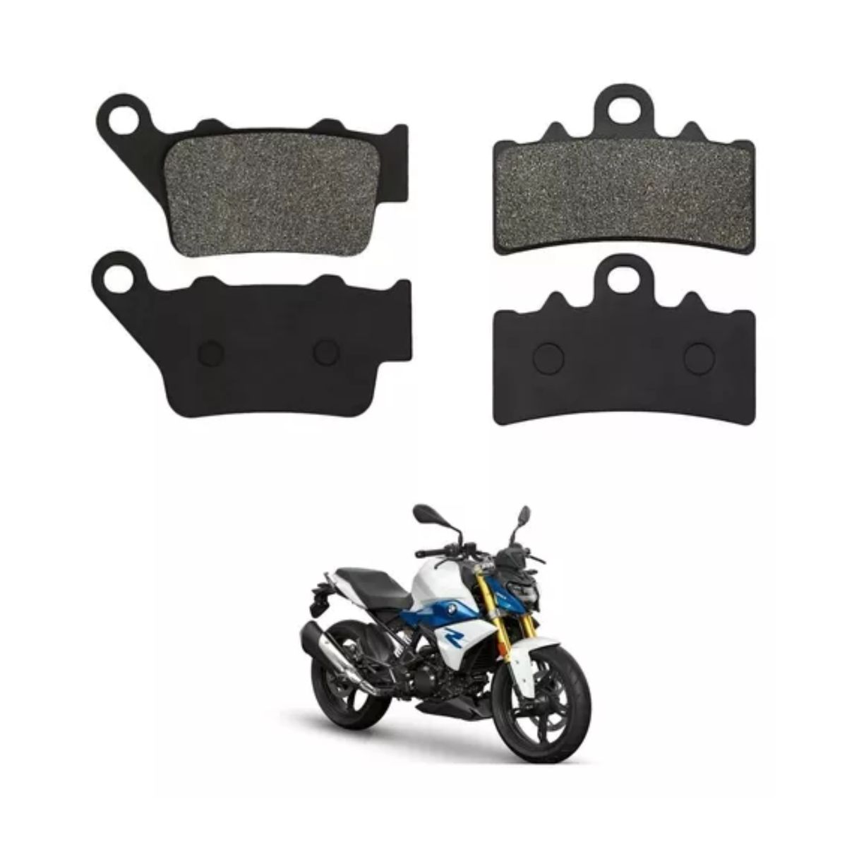 GENERICO - Pastillas De Freno del Y Tras Para Moto Bmw G310 R Gs