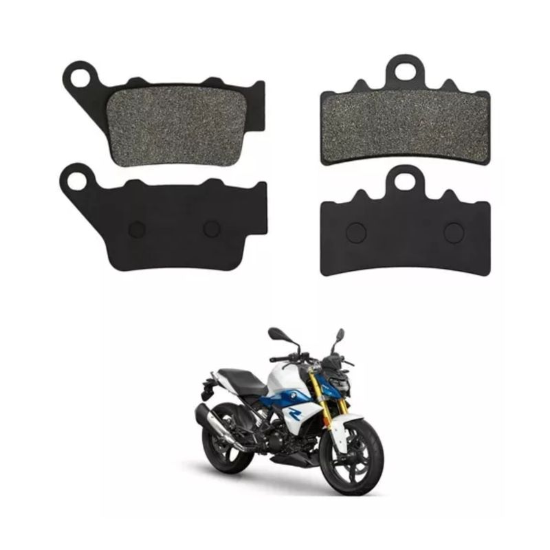 GENERICO - Pastillas De Freno del Y Tras Para Moto Bmw G310 R Gs