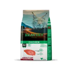 BRAVERY - Chicken Adult Cat Sterilized, bolsa 7 kg