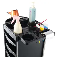 GENERICO - Carro ayudante salón de belleza 4 cajones peluquería
