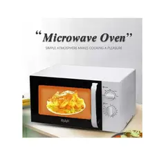 ANGELES DEL HOGAR - Horno Microondas Capacidad 23 Litros Raf R8002 Blanco