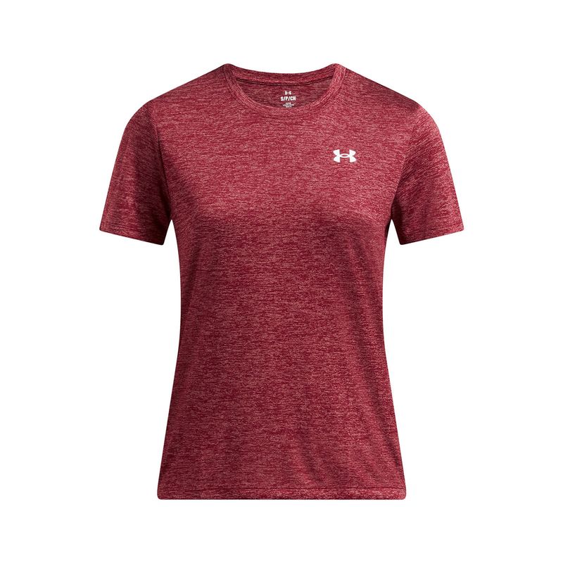 UNDER ARMOUR - Polera manga corta Tech Twist mujer Rojo UNDER ARMOUR