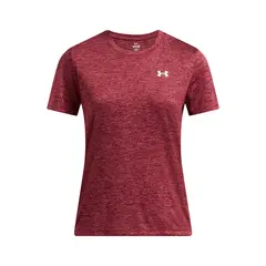 UNDER ARMOUR - Polera manga corta Tech Twist mujer Rojo