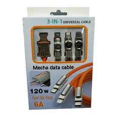 GENERAC - Cable Multicargador 3 en 1, Carga Rapida