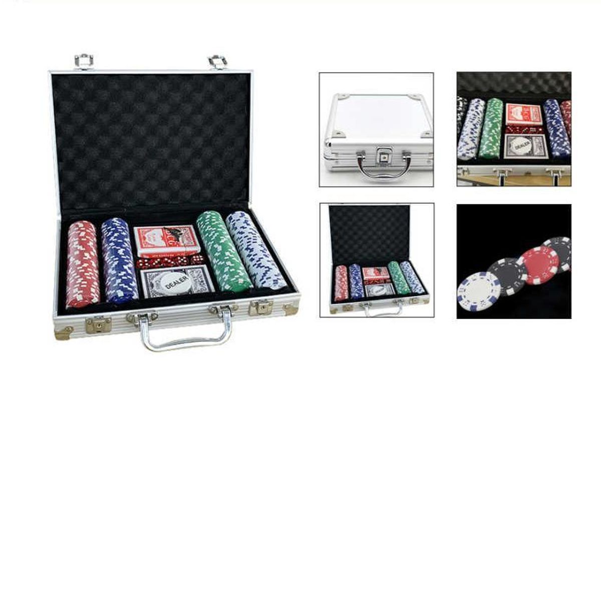 GENERICO - Set Poker 200 Fichas