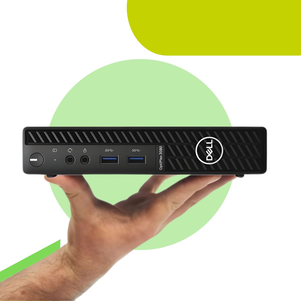 DELL - MicroPC Optiplex 3080M i3- 10100T/ 8GB/ 256 SSD M2