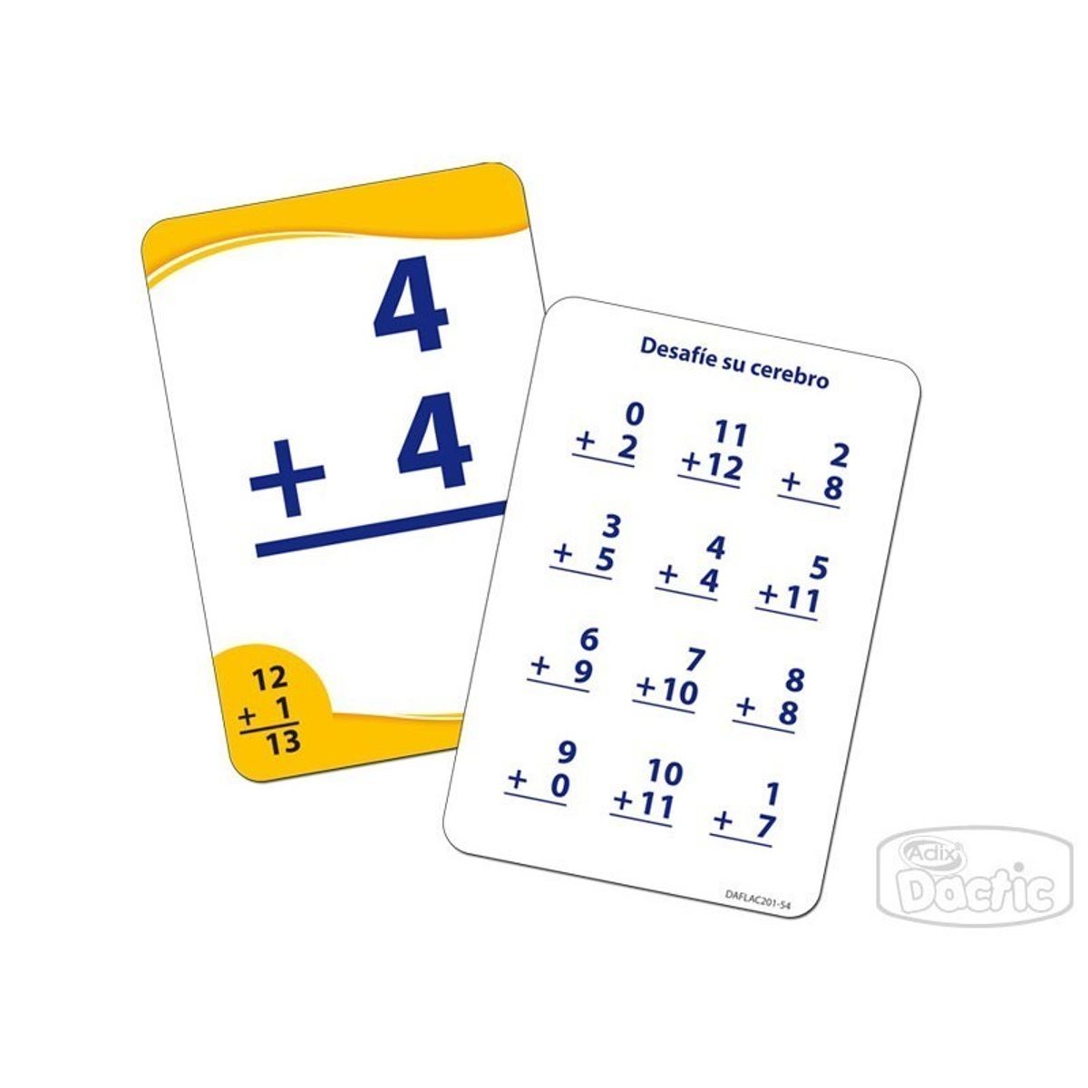 DACTIC - LAMINAS APRENDIENDO A SUMAR DACTIC