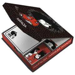 PREMIUM PAPER - Caja De Notas Y Banderitas Autoadhesivas Mafalda Sueño