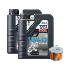 GENERICO - Kit De Mantención (2L STREET 10W40 + Filtro) Yamaha Xtz 150