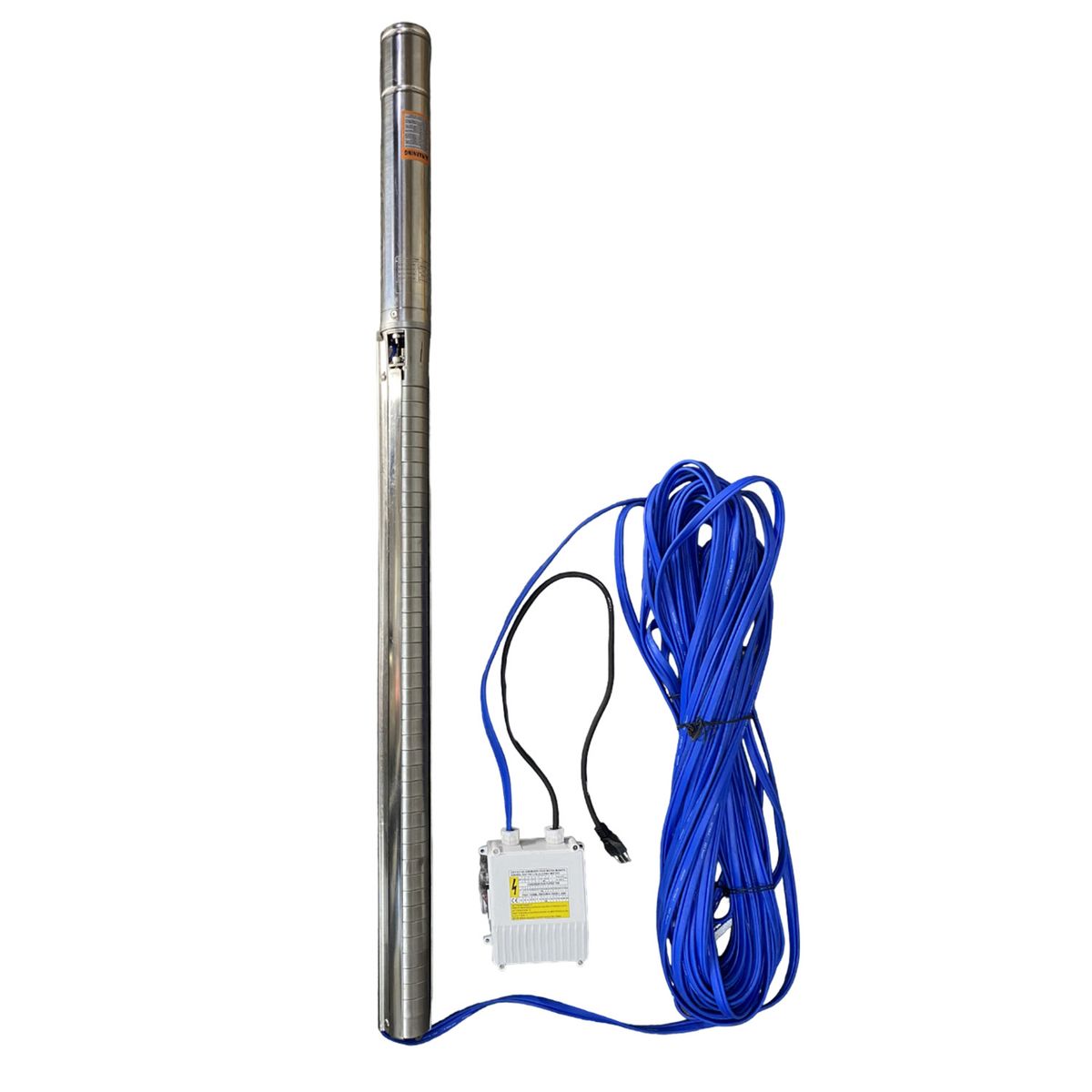 GIOVACCHINO - Bomba Sumergible Agua Pozo Profundo 120mts 3pulgadas 40mts Cable