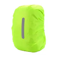 GENERICO - Funda Cubre Mochila Impermeable Reflectante 8-17 Lt Fluor