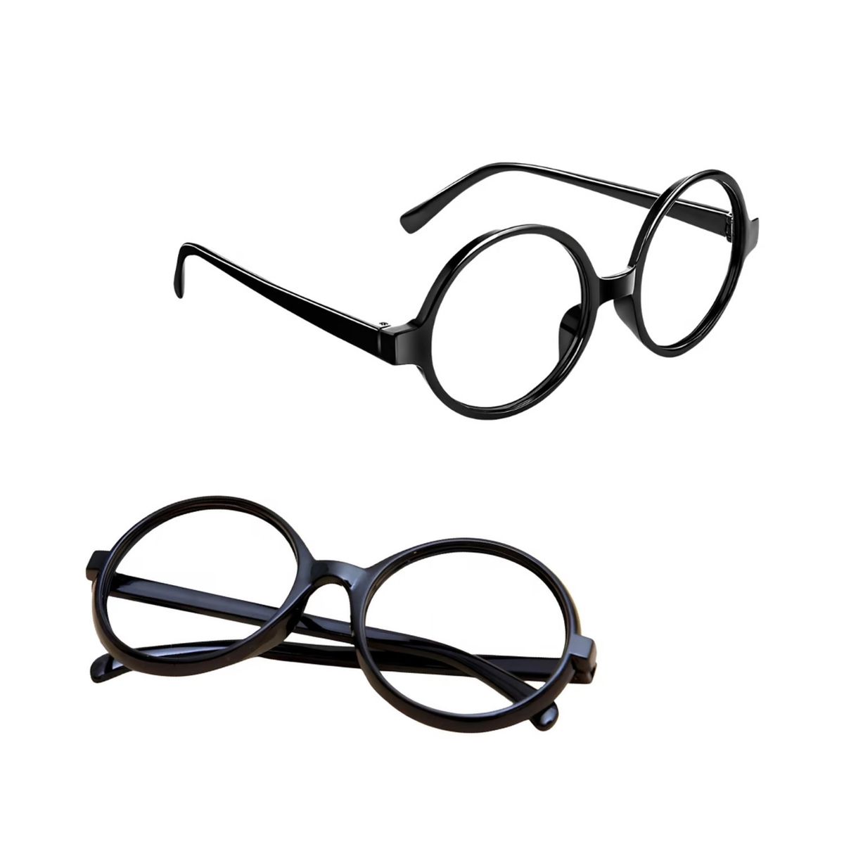 TODODISFRACESCHILE - Disfraz Harry Potter Escudos Bordados Lentes Varita Talla 10