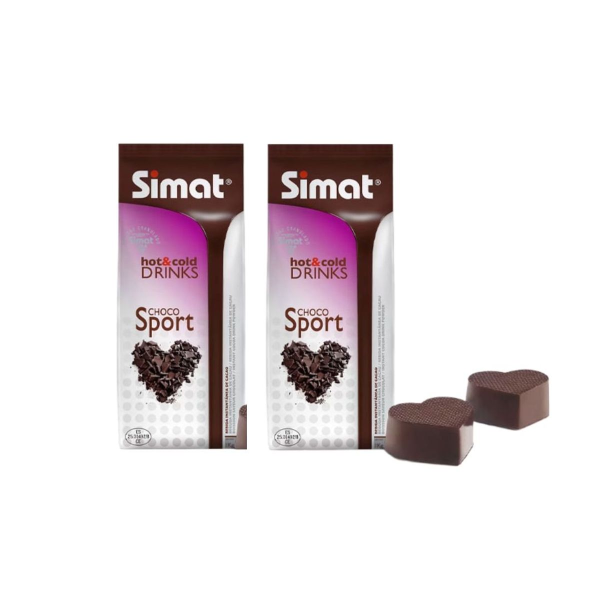 GENERICO - Chocolate Soluble Sport de 1 KG Simat Vending