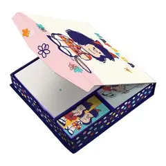 PREMIUM PAPER - Caja De Notas Y Banderitas Autoadhesivas Mafalda Pastel