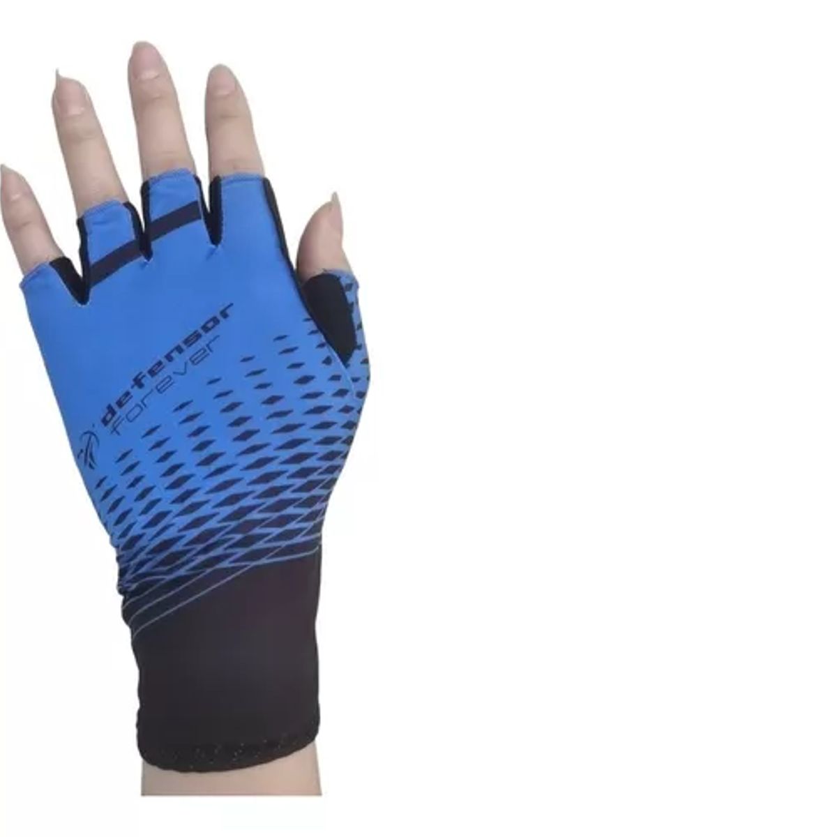 GENERICO - Guantes Para Bicicleta Cortos Guantes Azules Antideslizante