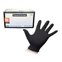 Guantes Nitrilo Negro Talla M S/polvo 100 Unid