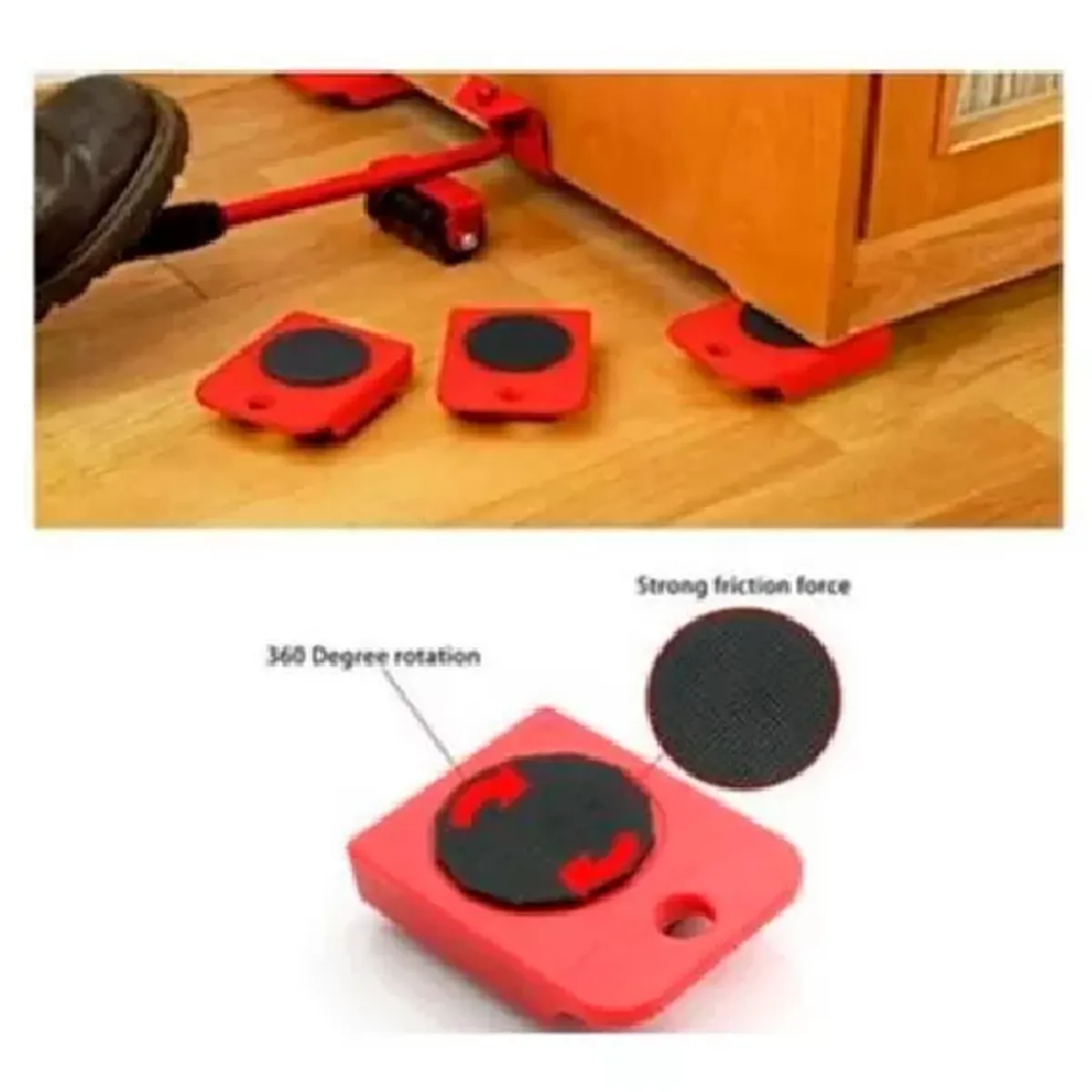 CARIBEE - Set Para Mover Artefactos Muebles Pesados Sin Esfuerzo Casa