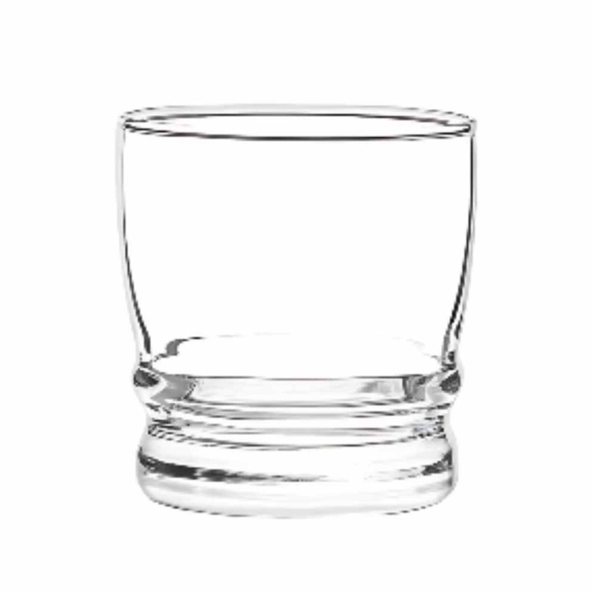 CRISTAR - Set de 6 Vasos Bajos Madeira Rock 304cc Cristar