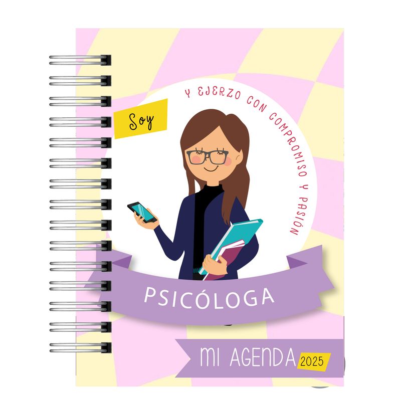ELEFANTE AZULL - Agenda Psicóloga 2025