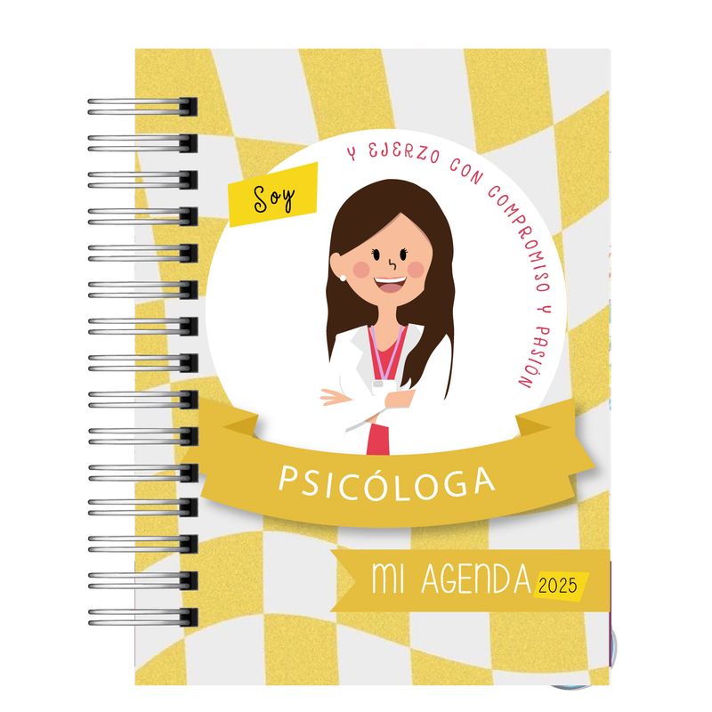 ELEFANTE AZULL - Agenda Psicóloga 2025