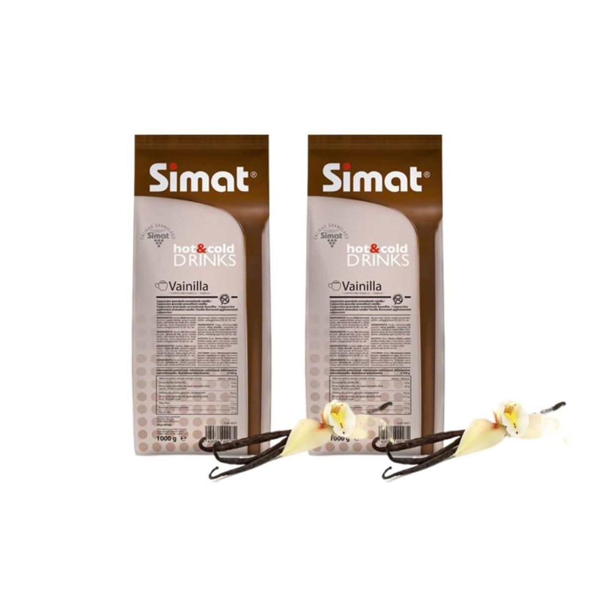 GENERICO - Cappuccino Vainilla Vending de 1 KG Simat.