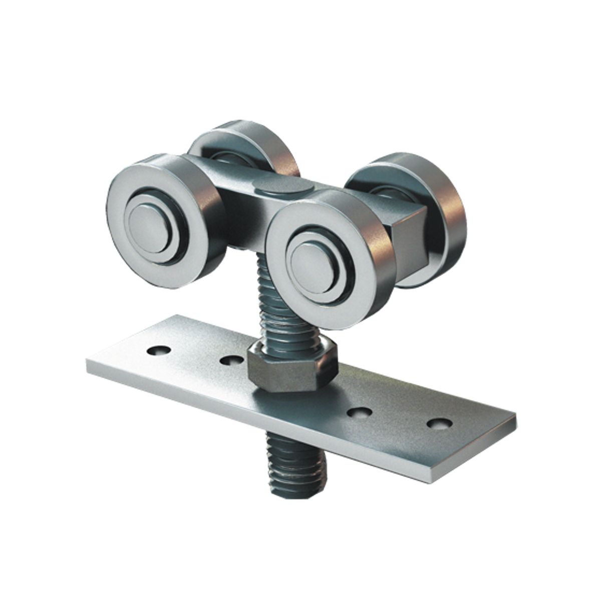 GENERICO - CARRO AEREO DOBLE C300  PARA RIEL U30 UNIDAD