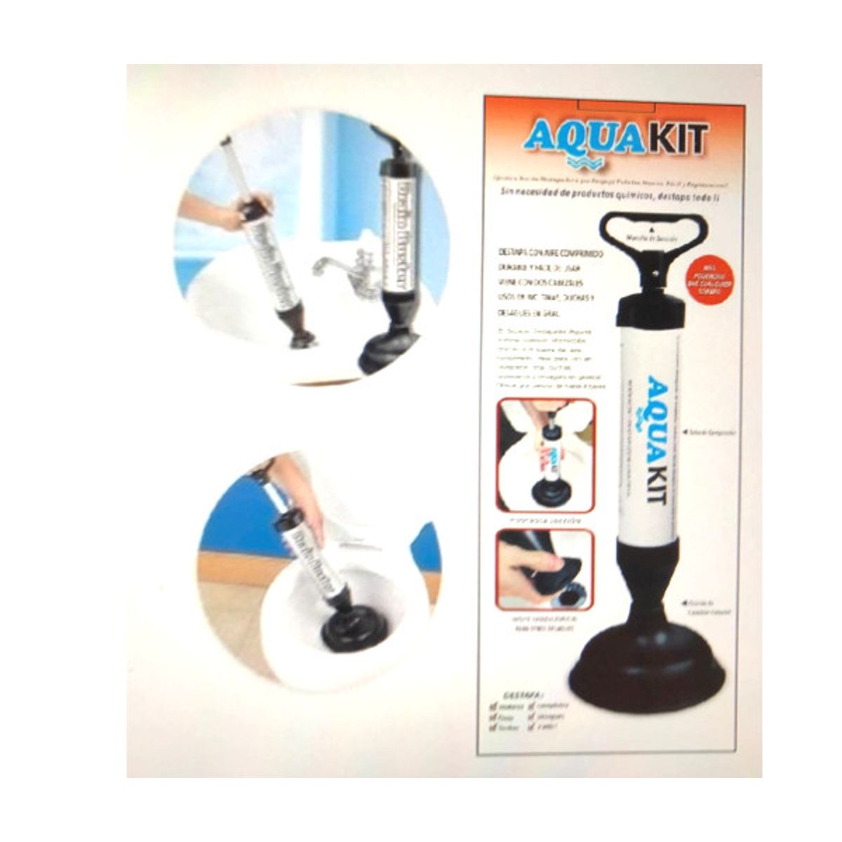 GENERICO - SOPAPA DESTAPAR TIPO BOMBIN