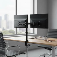 Soporte para 2 Monitores Articulado 13"" a 27"" 360° SBRM721