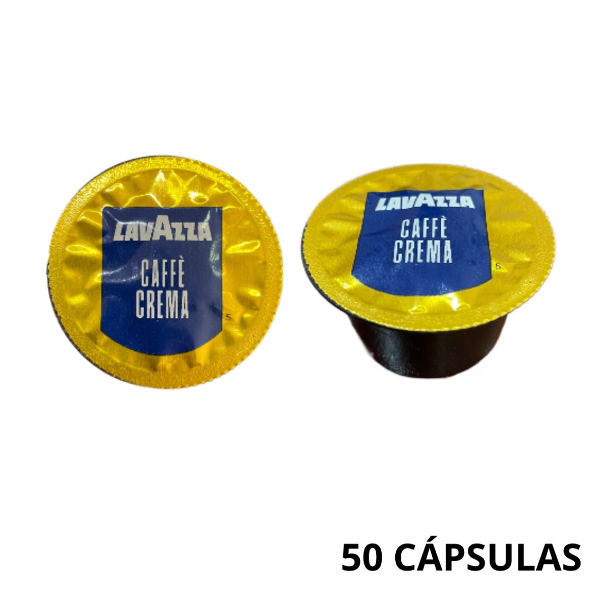 LAVAZZA - Pack 50 Cápsulas Café Espresso Crema de 7 GRS Lavazza