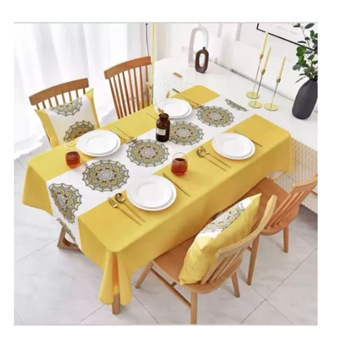 GENERICO - Mantel Antimancha Impermeable Rectangular 140x220cm